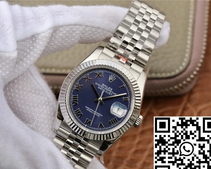 Factory Blue Rolex Datejust GM 36MM Dial 0209